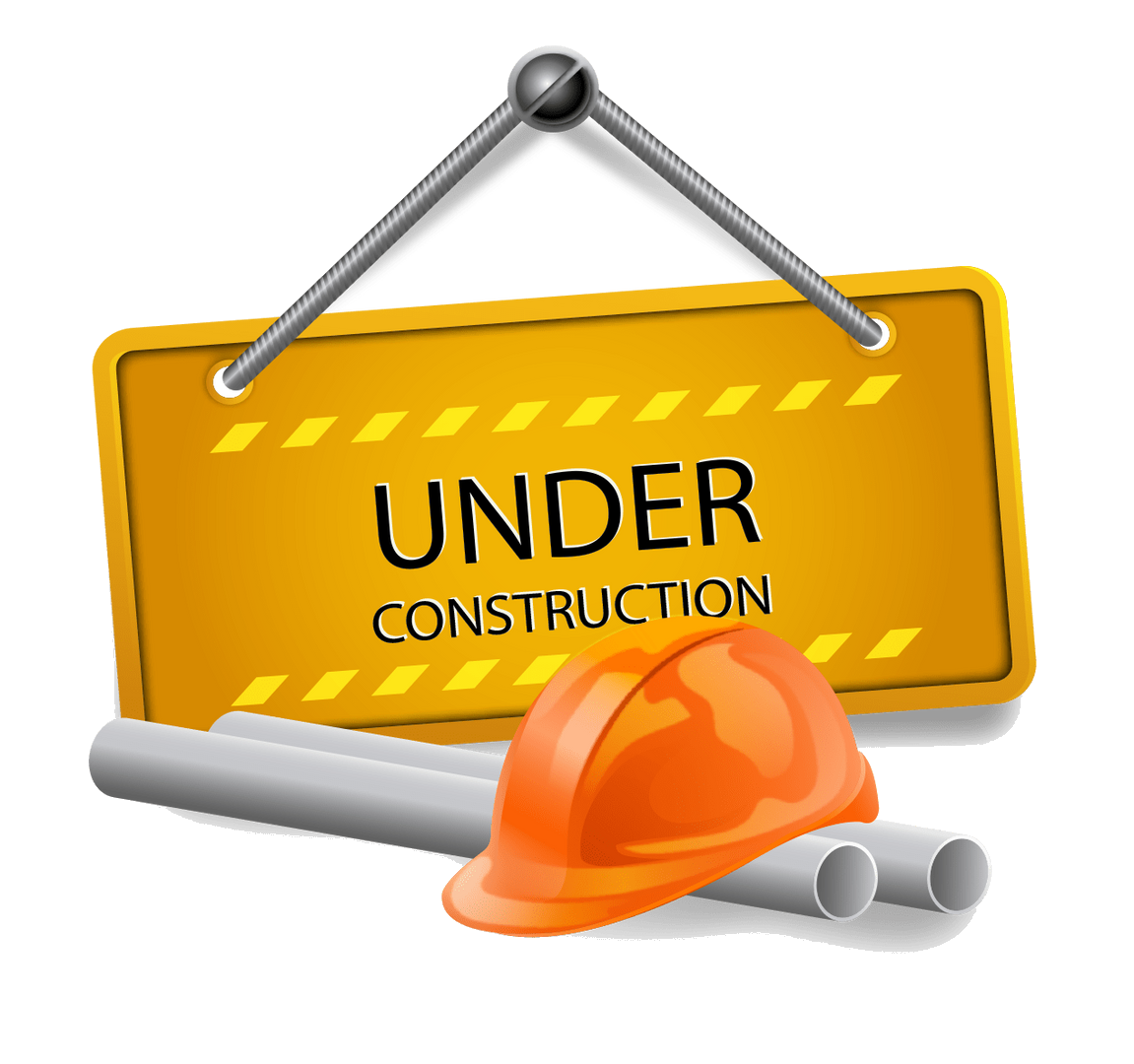 Ilustración de sitio en construcción