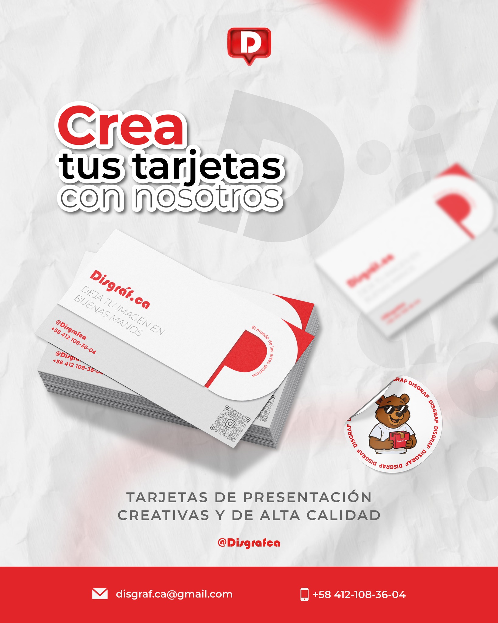 Impresión de tarjetas de presentación